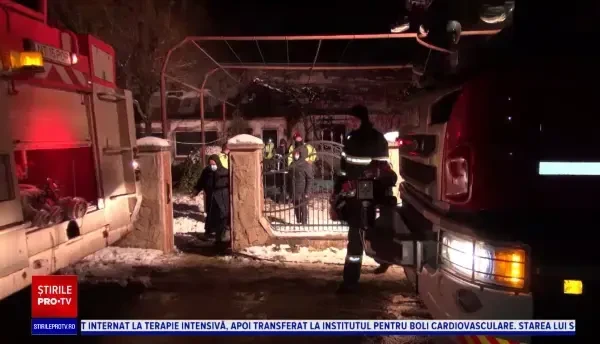 O femeie de 82 de ani din Neamţ a murit carbonizată după ce i-a luat foc locuința