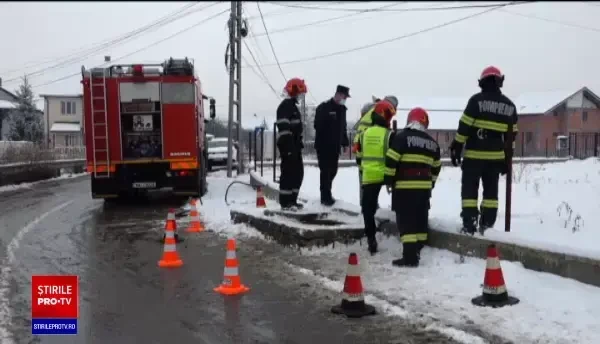 Un muncitor din Bistrița a fost rănit în timpul unei explozii produse la o stație de gaz