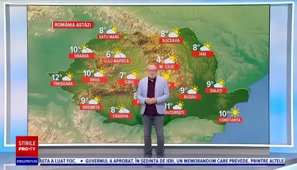 Vremea azi, 21 ianuarie. Atmosferă plăcută și temperaturi de primăvară în toată țara
