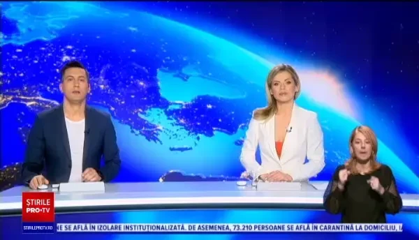 Momentul în care un schior este fugărit de urs pe o pârtie din Predeal