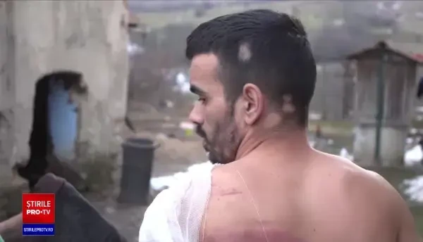 Polițist acuzat că ar fi bătut un bărbat prins la furat de lemne, în Sibiu. Controlul intern a început verificările