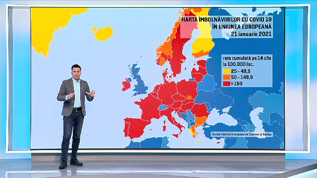 Zonele riscante din UE vor fi marcate pe harta restricțiilor cu roșu închis. Ce țări intră în această categorie