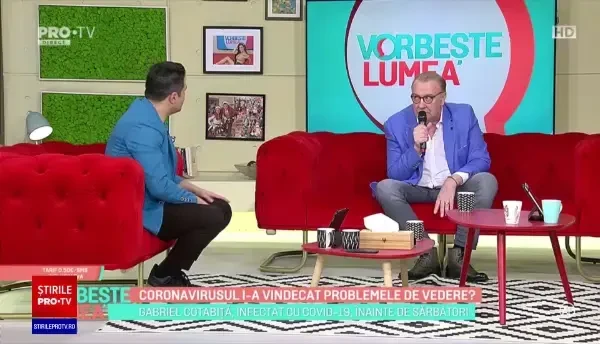 Povestea incredibilă a lui Cotabiță, după ce s-a vindecat de Covid-19: ”Nu mai am nevoie de ochelari”