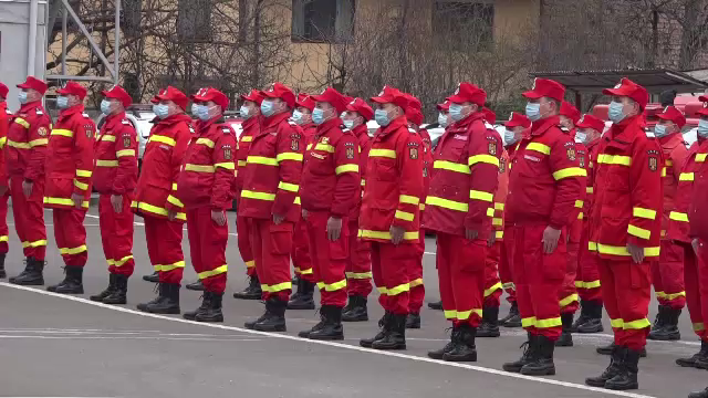 Paramedicii din Mureș au depus jurământul de militari. ”Sunt mândru că am ajuns în acest moment”