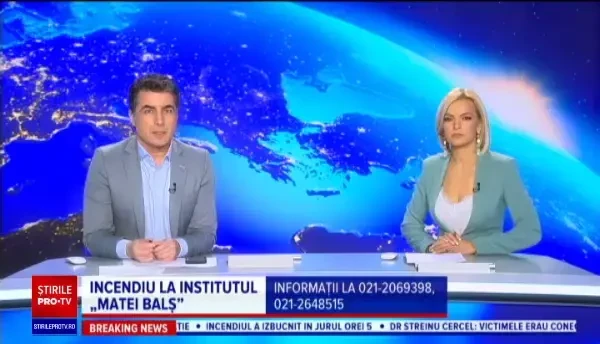 Incendiu la Matei Balș. Managerul de la Marius Nasta: ”Instalaţiile de oxigen sunt suprasolicitate”