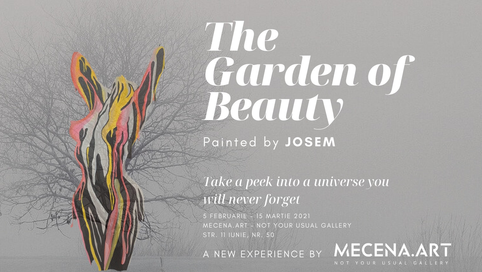 Expoziția de artă ”The Garden of Beauty” va fi deschisă în București cu un concert Zoli Toth