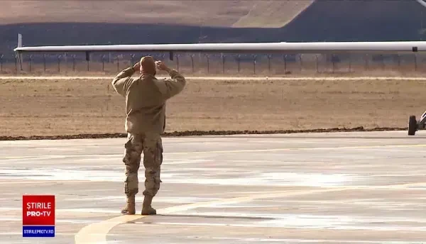 Desfăşurare impresionantă de forțe la baza militară din Câmpia Turzii