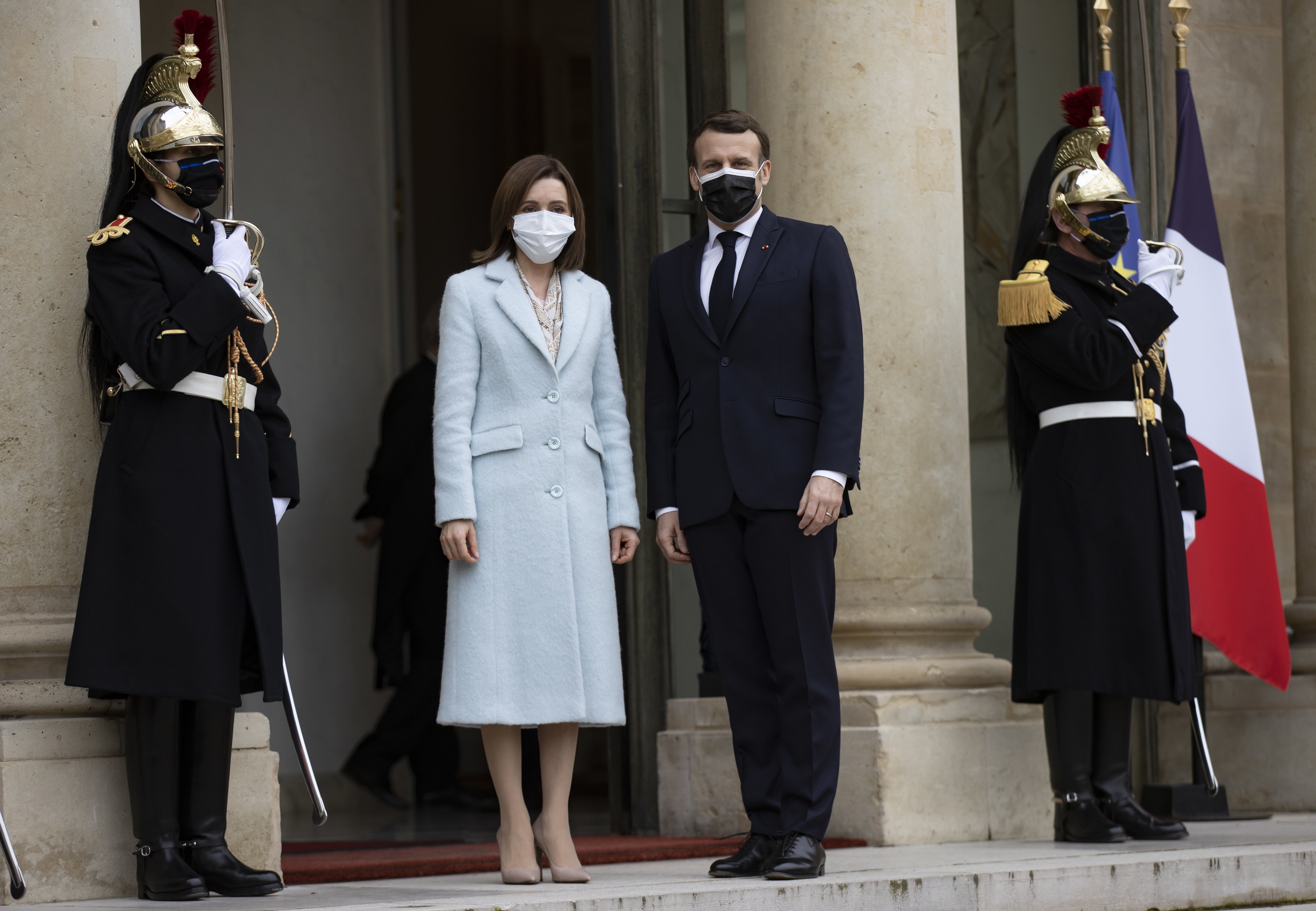 Emmanuel Macron, Maia Sandu