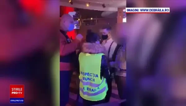 Reacția nervoasă a unui patron de bar când polițiștii au venit în control. „Faceți abuz”