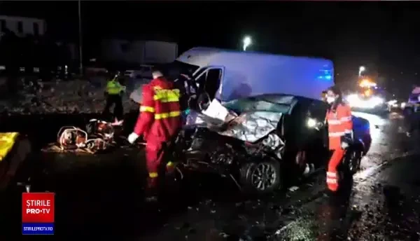 Accidente în lanț pe șoselele din România. "Nu știu de ce li se mai dă voie să conducă"