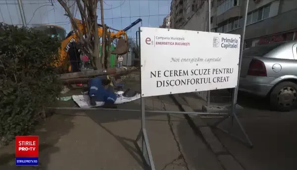Primăria Capitalei a anunțat începerea lucrărilor de modernizare a rețelei de termoficare. Câți km vor fi inlocuiți