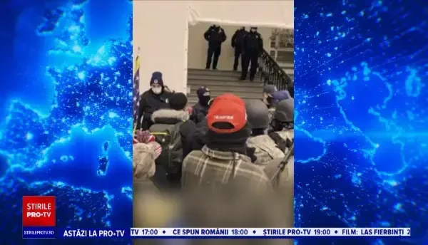 Noi imagini dramatice de la asaltul de la Capitoliu. Susținătorii lui Trump, acuzați că au vrut să o omoare pe Nancy Pelosi