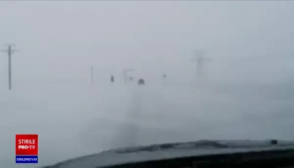 România a înghețat. Zonele unde s-au resimțit chiar și -30 grade Celsius