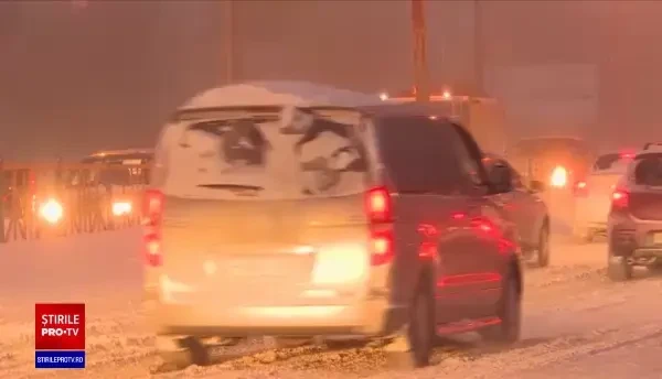 Vreme extremă în Rusia. O „ninsoare apocaliptică” a „îngropat” Moscova sub 56 de centimetri de zăpadă