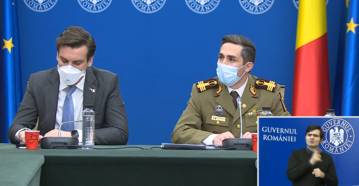 Valeriu Gheorghiță: Toate cele 3 vaccinuri folosite în România protejează aproape 100% împotriva Covid-19, cel puțin 1 an