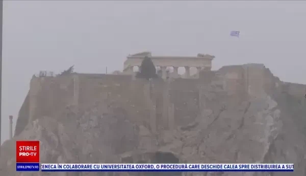 Val de frig în Europa. Temperaturile au scăzut cu 40 de grade în Grecia, în câteva zile