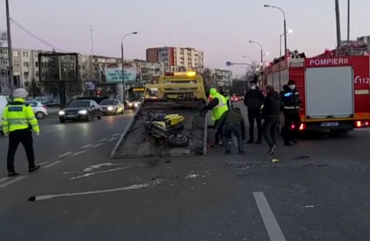 Un polițist din Pitești a murit marți seară într-un accident. Era pe motocicletă