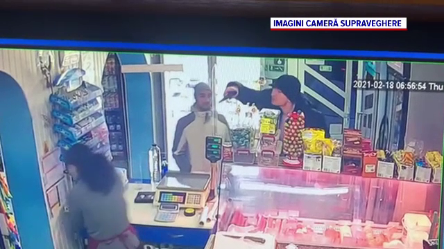 Sucevean lăsat liber după ce a amenințat cu pistolul o vânzătoare pentru două iaurturi. Imediat, s-a întors să le plătească