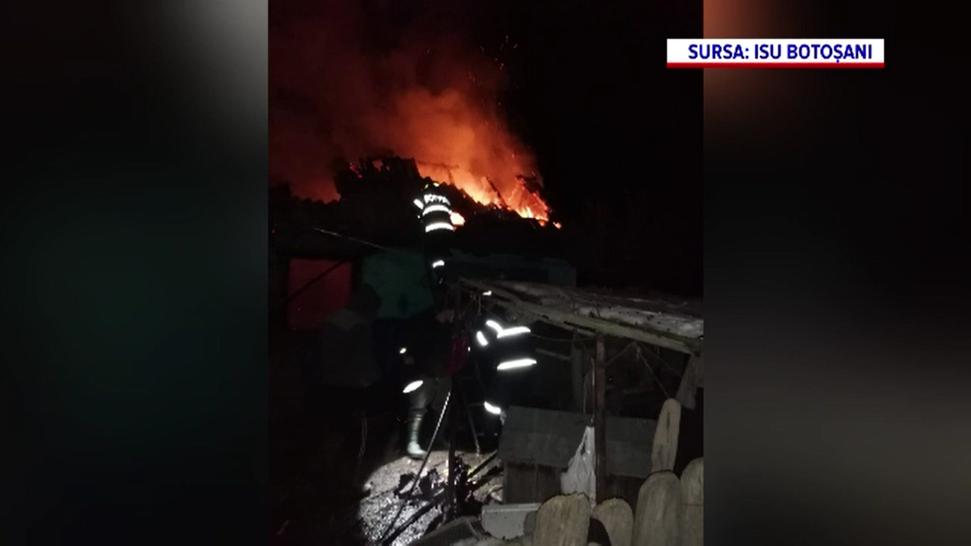 O bătrânică de 86 de ani a murit în Botoșani în incendiul care i-a cuprins locuința