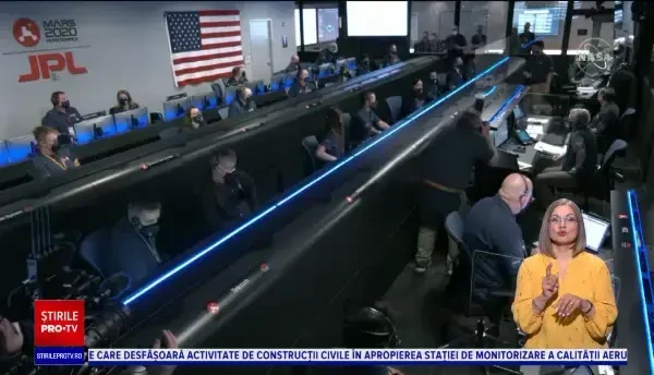 NASA a ajuns din nou pe Marte. Roverul "Perseverance" va căuta urme de viaţă extraterestră