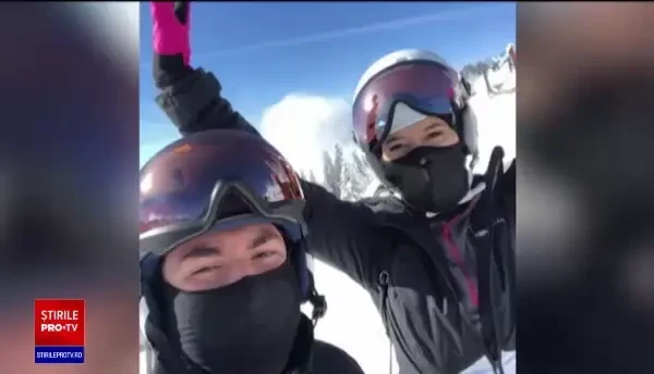 Stațiunile montane, asaltate de turiști. "Pârtia este foarte bună, am prins o vreme minunată"