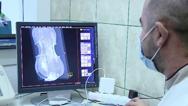 Cercetare în premieră în România. Viori vechi de sute de ani, scanate la tomograf