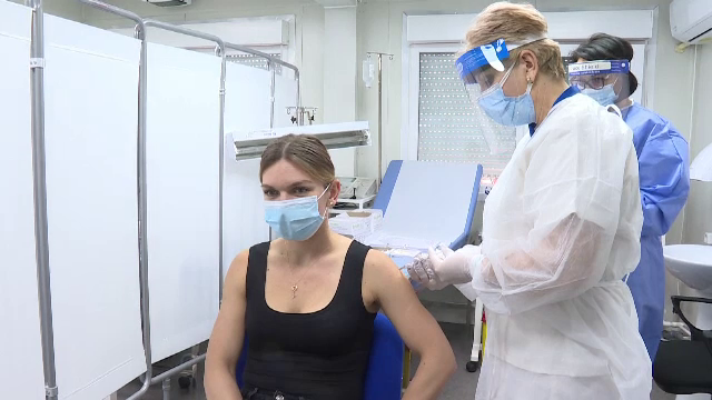 Reacţia Simonei Halep, după ce s-a vaccinat împotriva Covid-19. De ce a avut emoţii