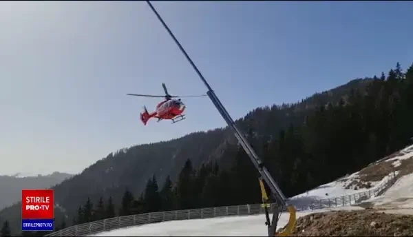 Cum a supraviețuit fetița de șase ani care a căzut din telescaun pe pârtia din Sinaia