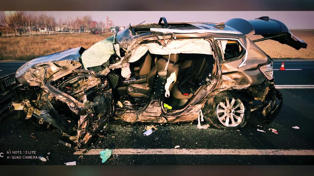 Şoferul care a provocat accidentul cu 2 morţi din Giurgiu riscă 10 ani de închisoare. Ce a făcut, după tragedie