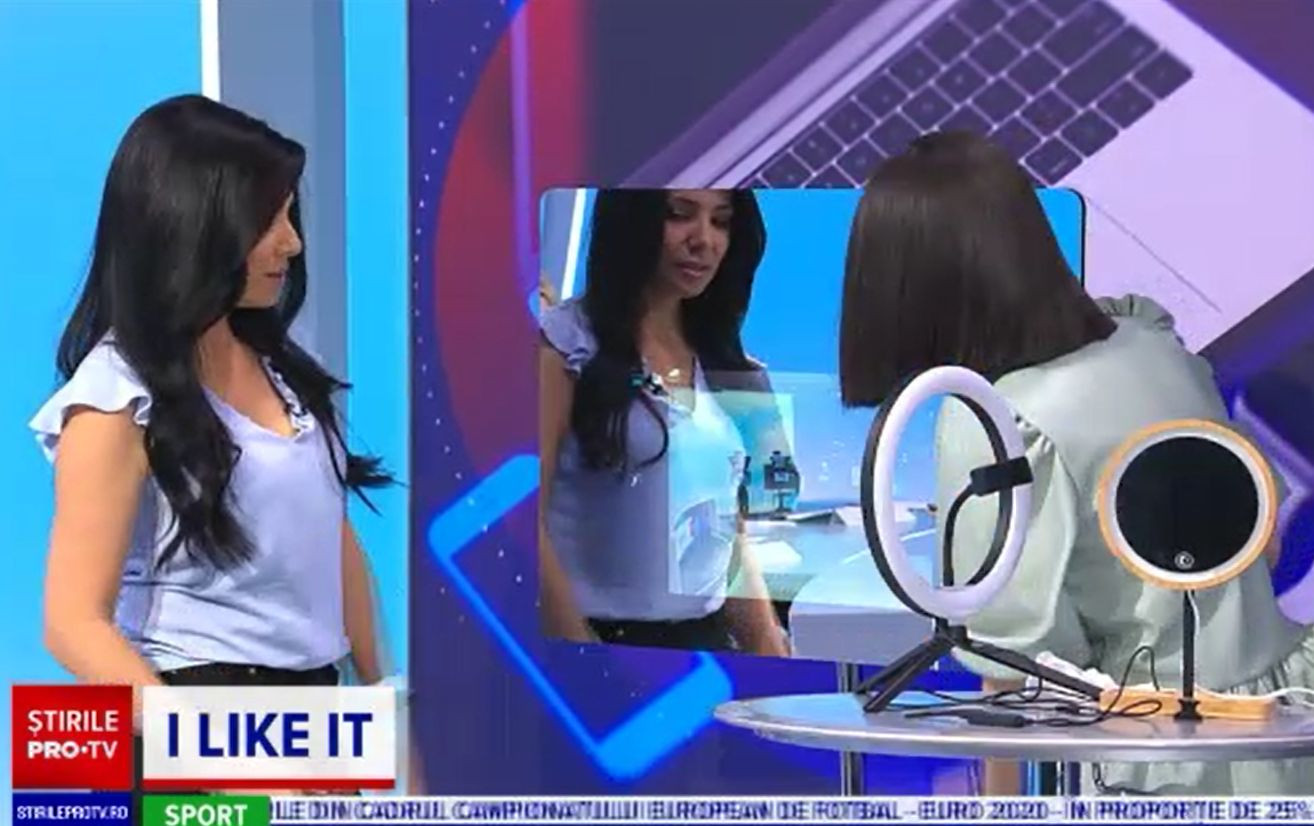 Oglinzile inteligente, testate de Corina Caragea la ILikeIT. Cum pot ajuta la percepția realității