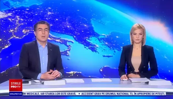 Accident grav lângă Pitești, produs de un șofer care nu s-a asigurat. Au fost rănite persoanele care circulau regulamentar