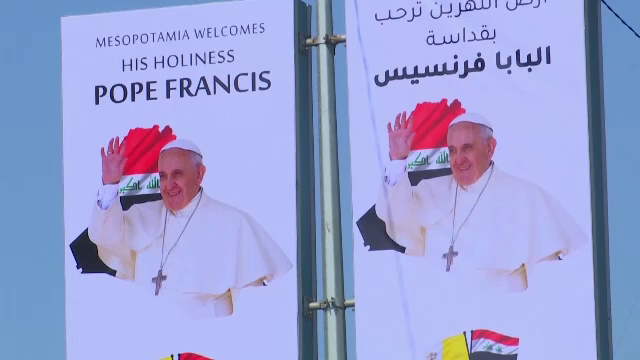 Papa Francisc face o vizită istorică în Irak. Este primul Suveran Pontif care ajunge în țara musulmană