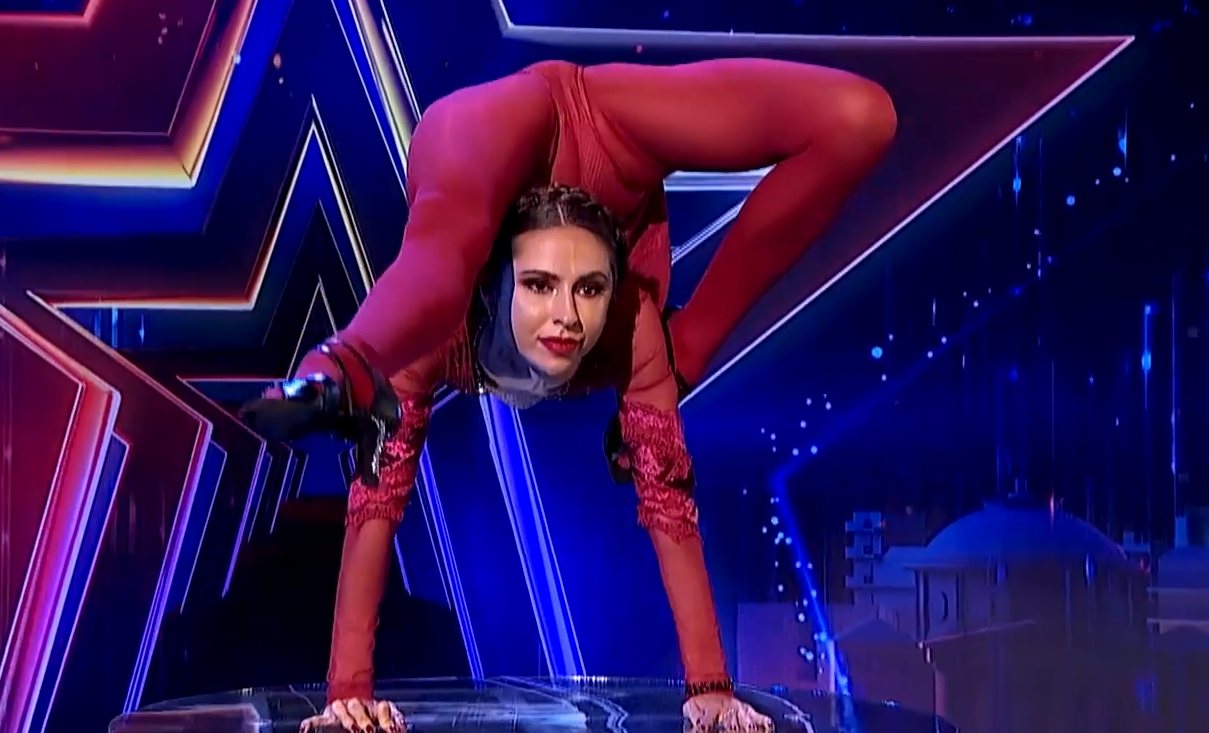 Ruslana Krutas, moment spectaculos de contorsionism, la „Românii au talent”