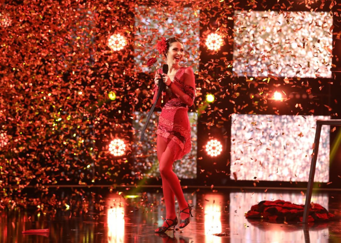 Un nou Golden Buzz la „Românii au talent”. Ruslana Krustas i-a fascinat pe jurați cu un număr de contorsionism