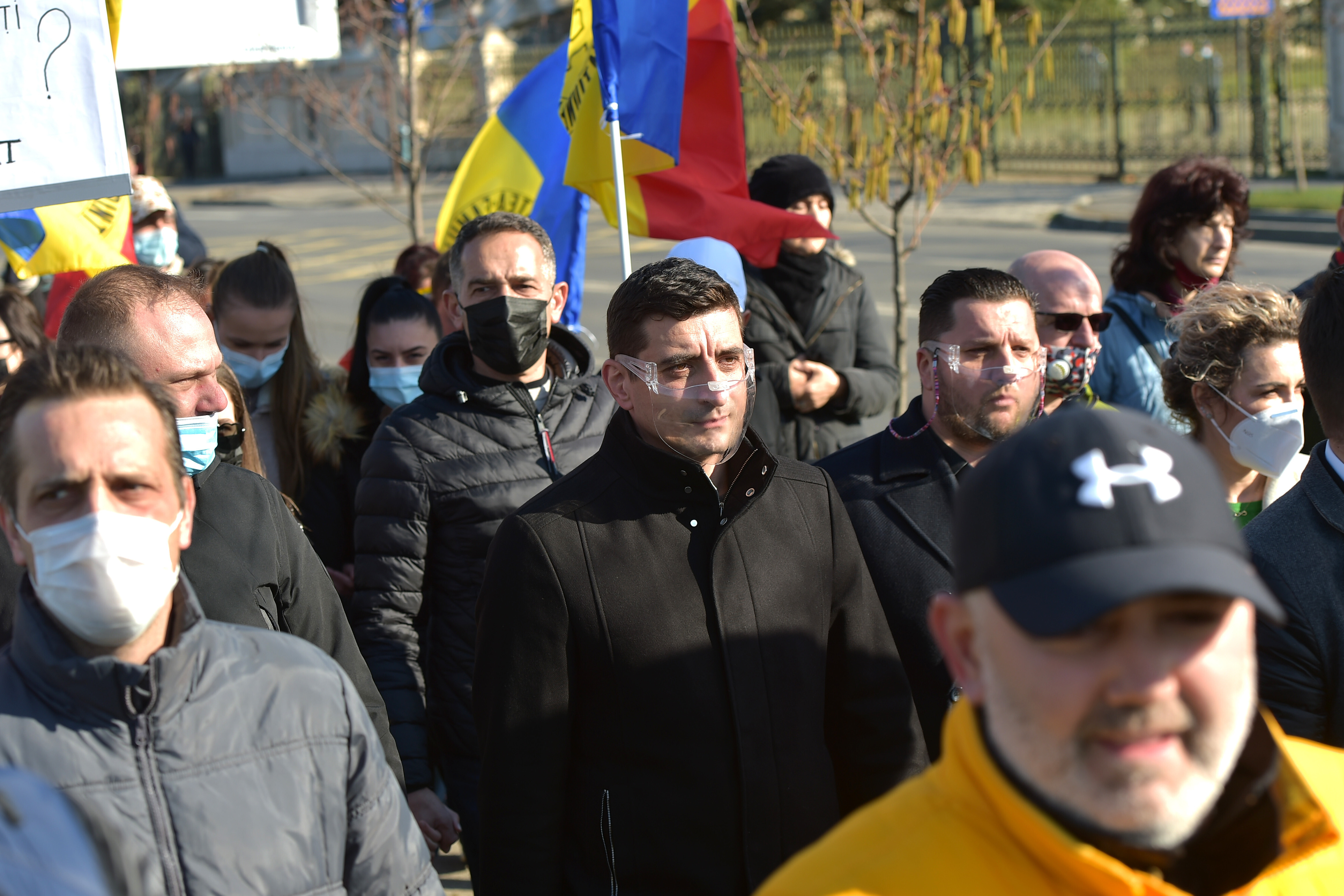 Protest &icirc;n Capitală faţă de vaccinarea obligatorie - 4