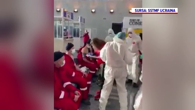 Cei 9 marinari ucraineni salvați din largul Mării Negre au ajuns în Constanța. Căpitanul e de negăsit