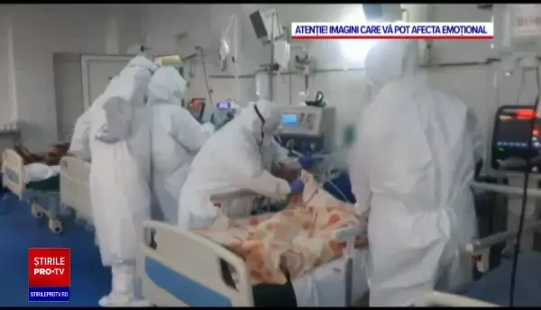 Ziua cu cele mai multe cazuri noi de Covid-19 din 2021. Spitalele au rămas din nou fără locuri libere