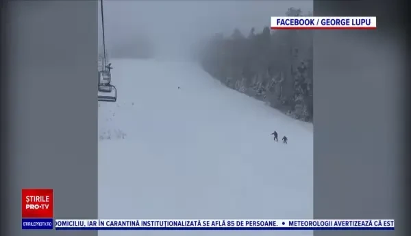 Ursul s-a întors pe pârtia din Predeal. Cum vor să creeze autoritățile ”zone de frică”
