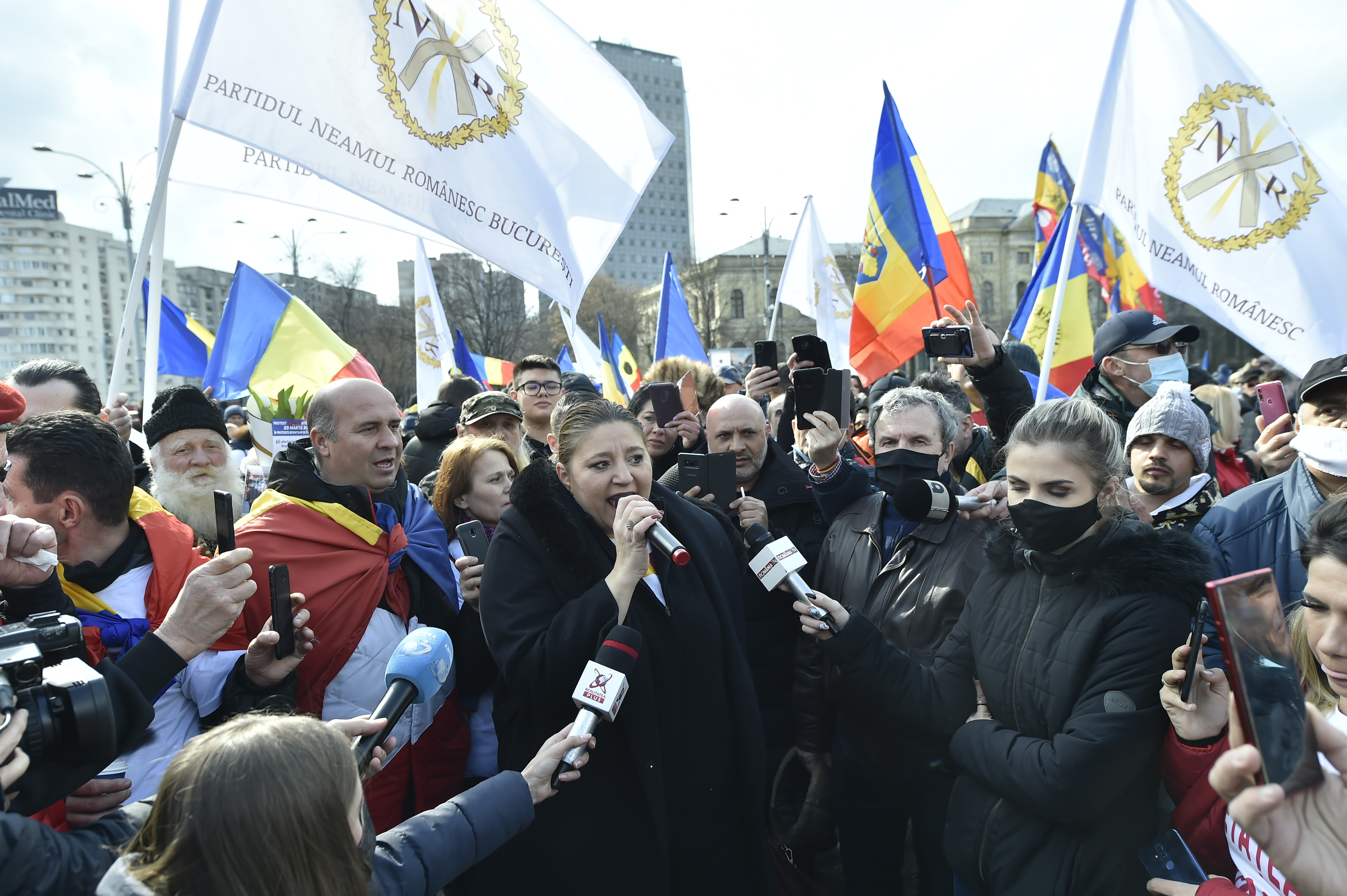 Amenzi de peste 30.000 de lei în urma protestelor din Capitală. Anunțul făcut de Jandarmerie