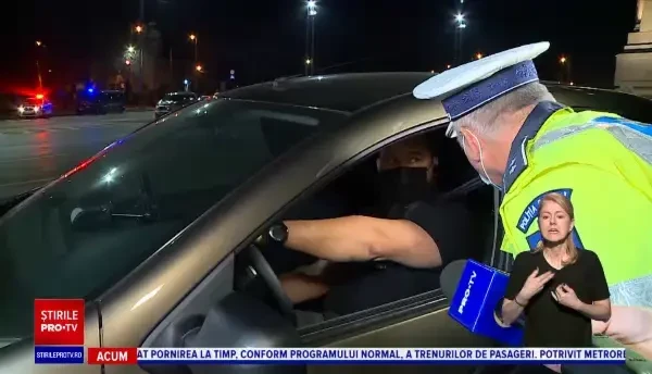 Razie de amploare în Capitală. Polițiștii și jandarmi au informat cetățenii în legătură cu noile măsuri