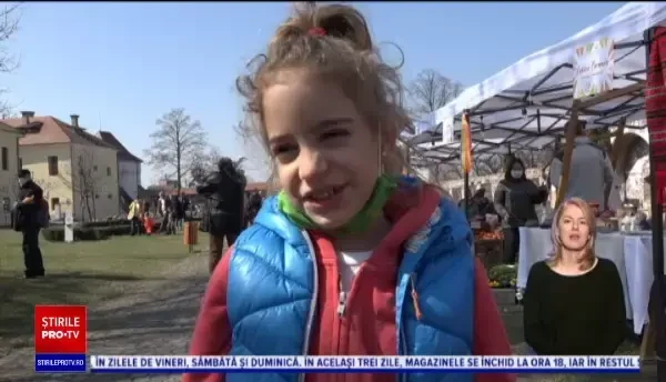 Cetatea Medievală din Târgu Mureș, transformată în târg de Paște. Care sunt cele mai căutate produse