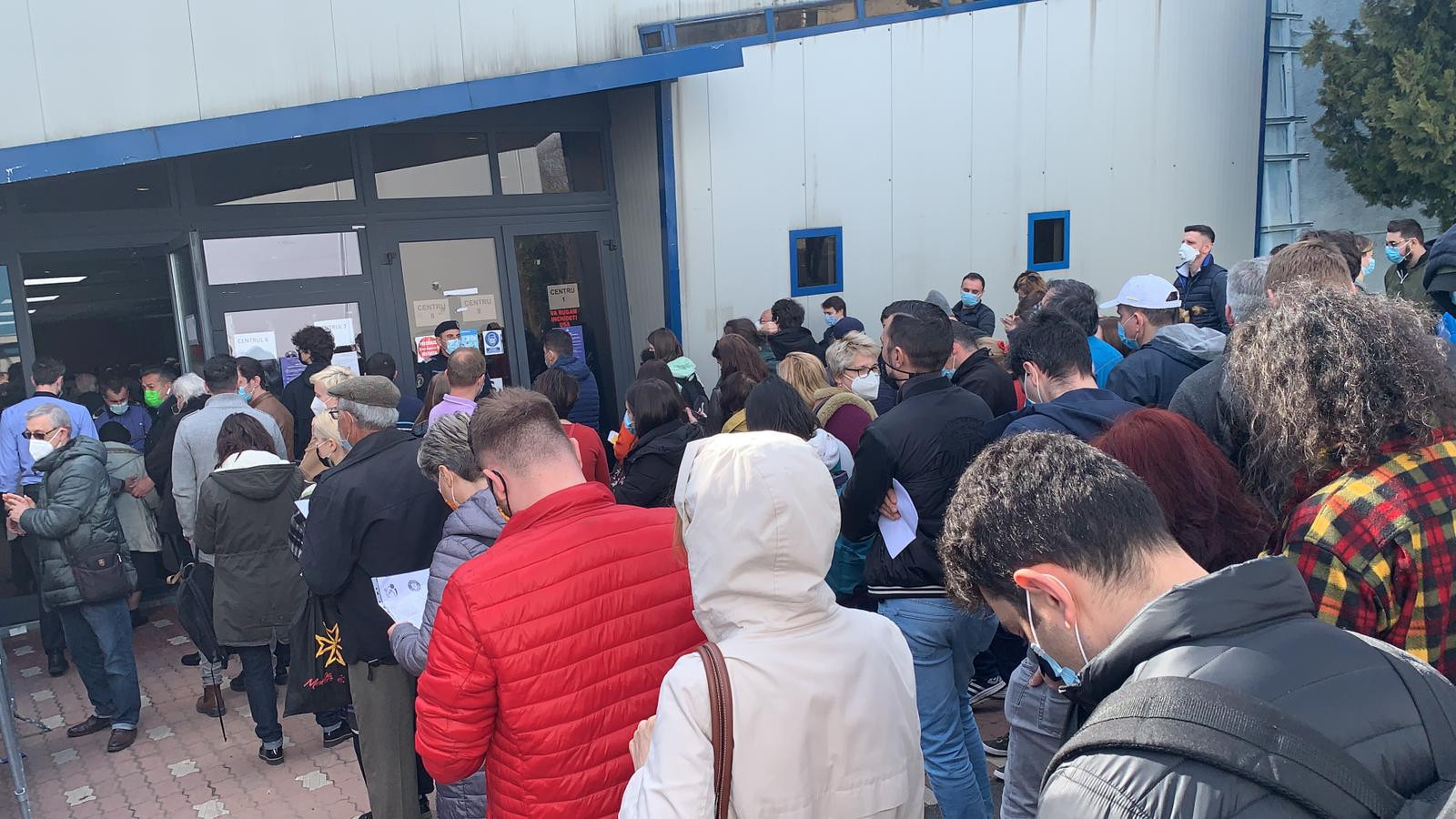 coada, Romexpo, vaccinare