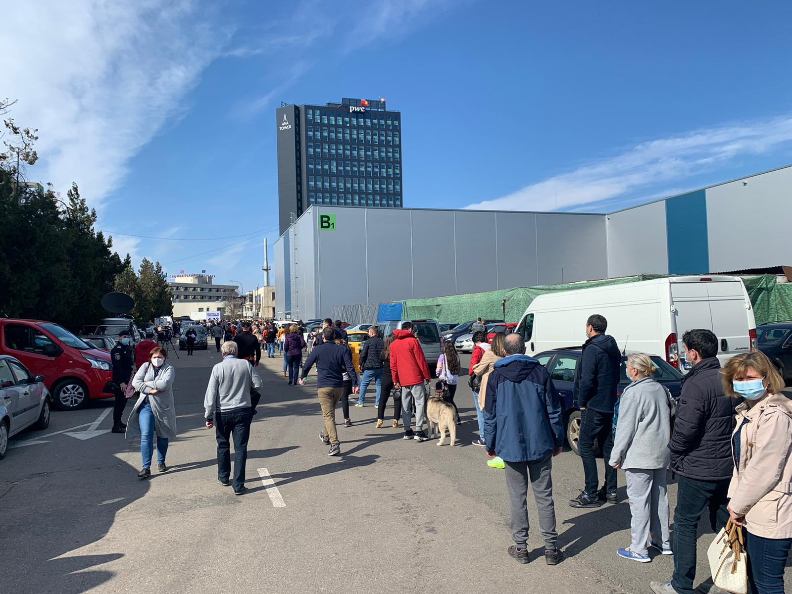 coada, Romexpo, vaccinare