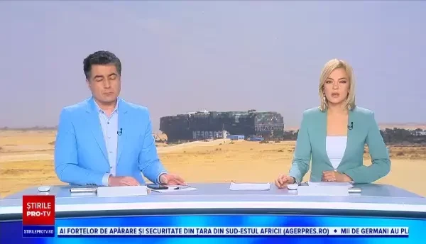 Nava care a blocat Canalul Suez a fost mutată din loc după o săptămână. FOTO