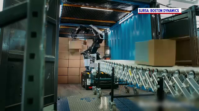 O companie americană a prezentat un nou robot, care poate prelua o parte dintre sarcinile angajaților