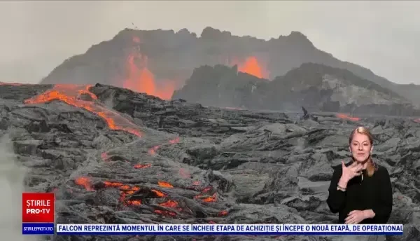 Vulcanul care a erupt în Islanda a devenit obiectiv turistic. ”E copleșitor să văd cum ia naștere pământul”