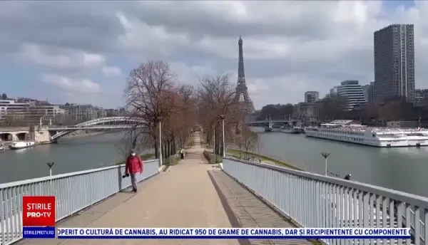 Emmanuel Macron a anunţat carantină o lună: "Deschidem Franţa de la mijlocul lunii mai"