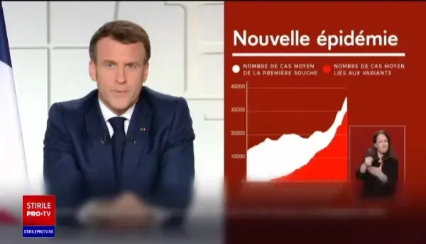 Emmanuel Macron a anunţat carantină o lună: "Deschidem Franţa de la mijlocul lunii mai"