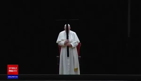 Papa Francisc transmite duminică mesajul de Paște. Pentru al doilea an la rând, Piața San Pietro va fi goală