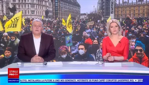 Ciocniri între forţele de ordine şi demonstranţi, la Londra. Cel puţin 26 de persoane, arestate